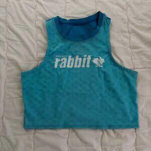 Rad Rabbit Crop Top Size Medium